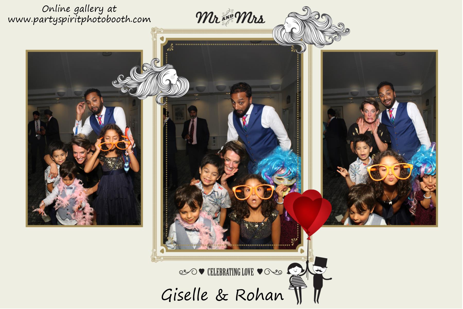 Giselle and Rohan's Wedding | View more photos from the event at gallery.partyspiritphotobooth.com/u/PartySpiritPhotoBooth/Giselle-and-Rohans-Wedding